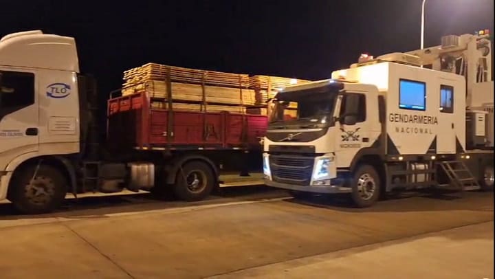 Así detectaron las siete toneladas de marihuana en un camión de carga de maderas