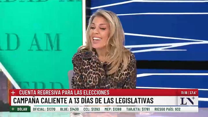Virginia Gallardo, candidata a diputada libertaria por Corrientes