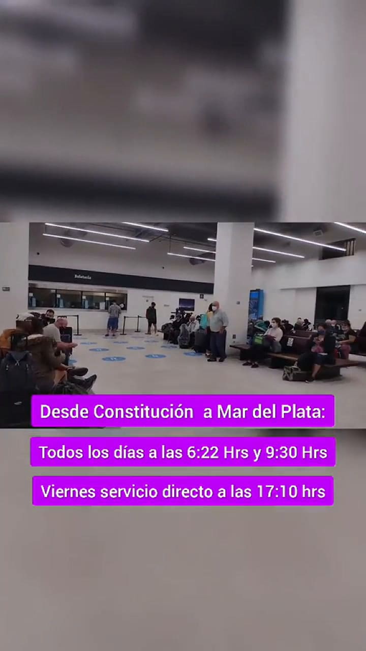 ¿Cómo es la experiencia del viaje a Mar del Plata en tren?