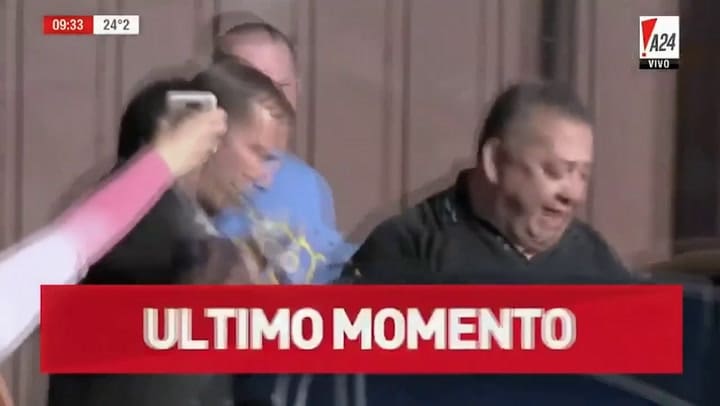 Detuvieron a Luis D´Elía por la firma del memorándum de entendimiento con Irán