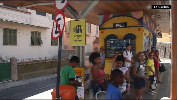 Barrio Santa Teresa en Río de Janeiro