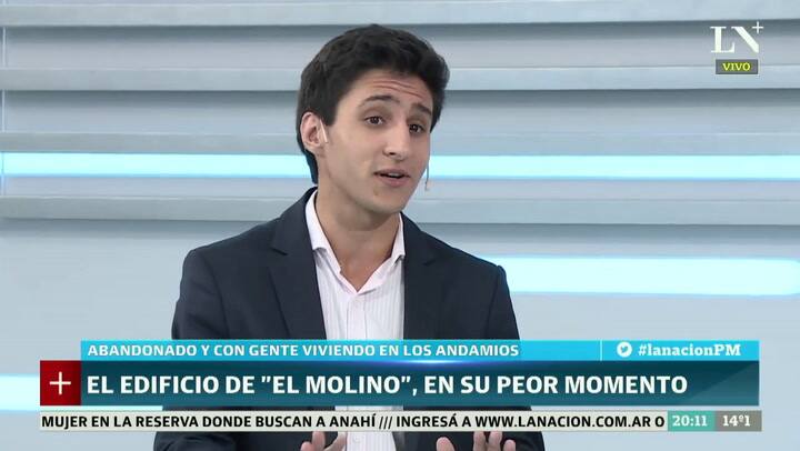El edificio de 'El Molino', en su peor momento