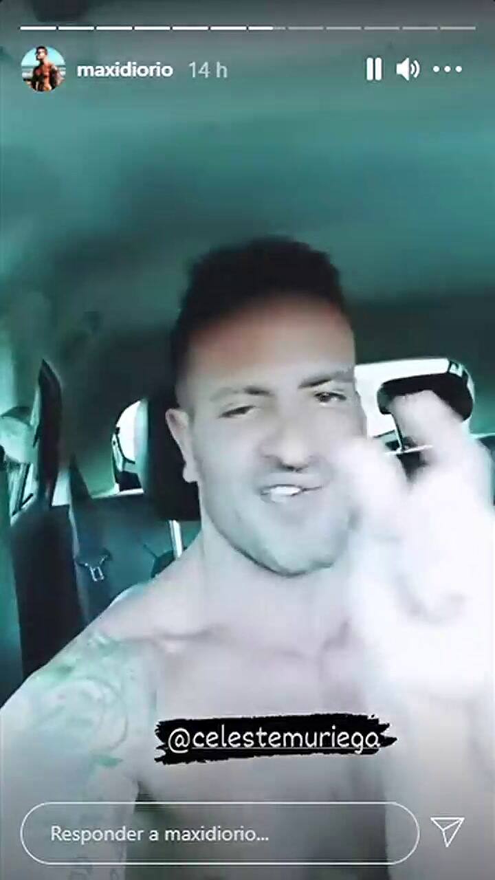 El desopilante percance de Maxi Diorio y Celeste Muriega