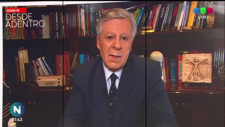 Cristina Pérez rompe en llanto - Fuente: Telefe Noticias