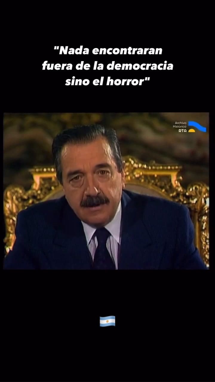 Lali Espósito compartió un video de Alfonsín