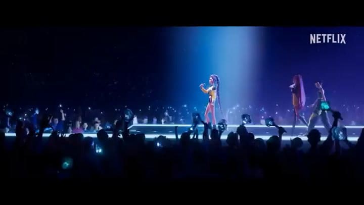 Las guerreras K-pop, tráiler oficial