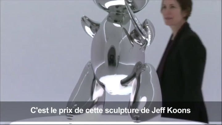 Jeff Koons rompe un récord con un conejo vendido por $ 91.1 millones - Fuente: AFP