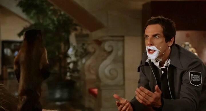 Clip Una noche en el museo - Fuente: YouTube
