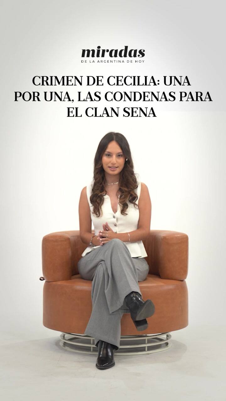 Crimen de Cecilia: una por una, las condenas para el clan Sena