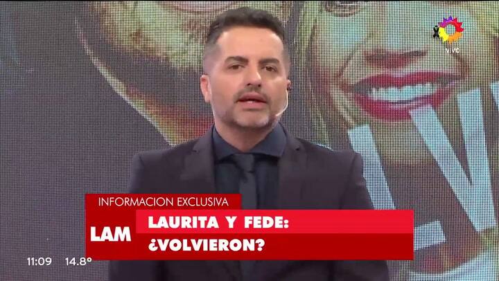 El beso robado de Federico Bal a Laurita Fernández