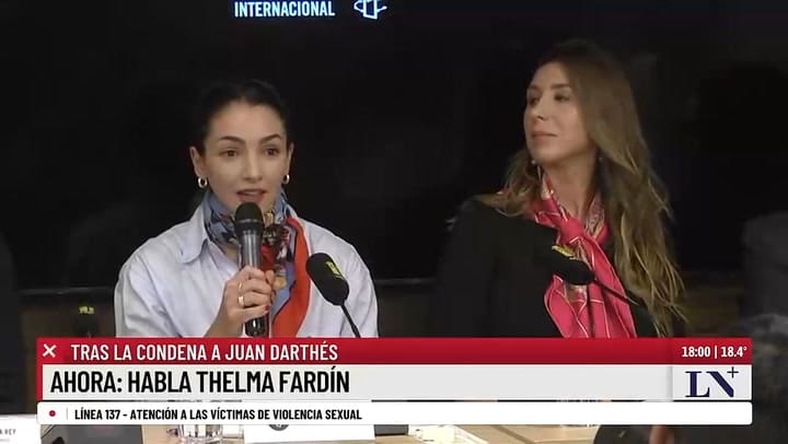 La palabra de Thelma Fardin