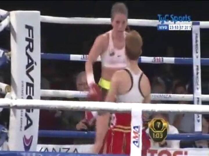 El nocaut de Carolina Duer