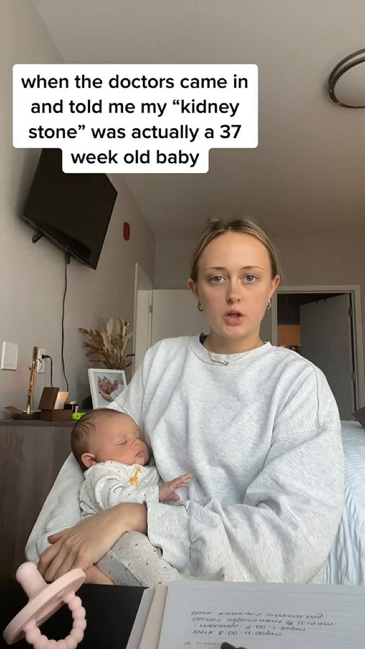 Pensó que tenía un problema renal, pero cuando descubrió la verdad quedó atónita