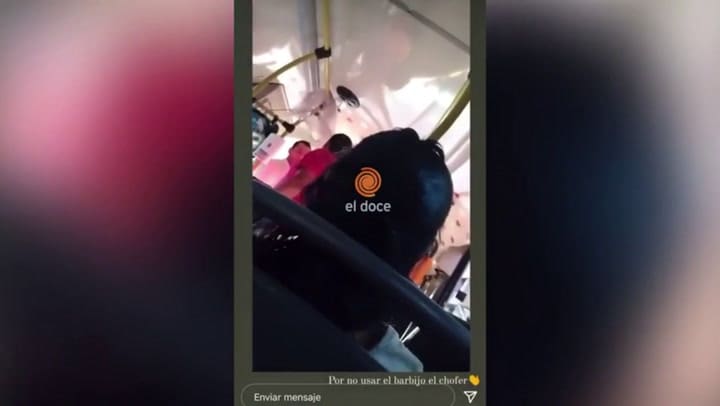 Un pasajero se fue a las piñas con un chofer por negarse a usar el barbijo