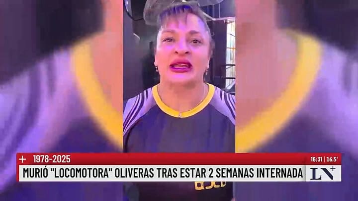 Murió la "Locomotora" Oliveras