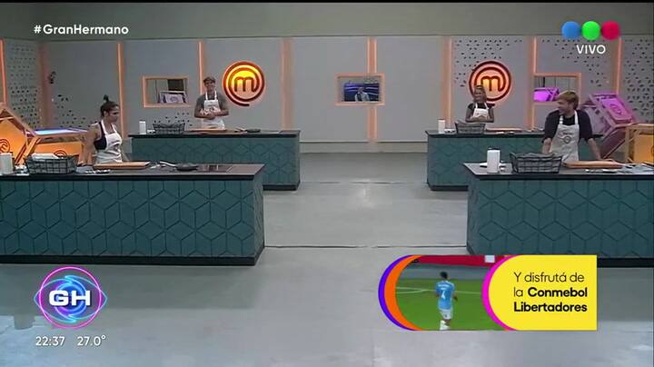 Gran Hermano: tuvieron un desafío MasterChef