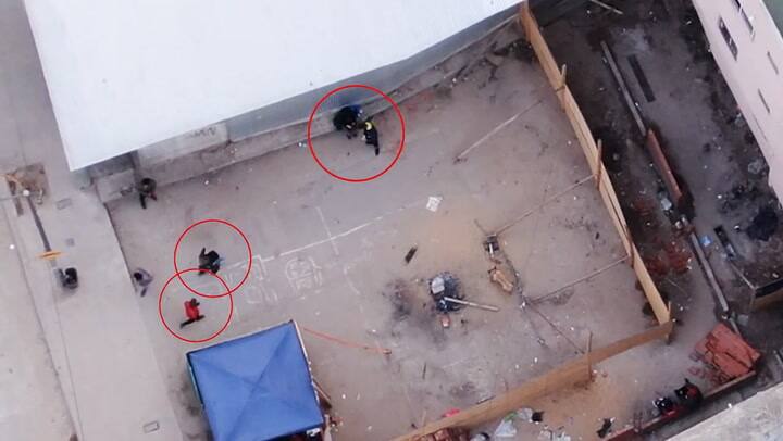 Utilizan dron para detener a narcos en Villa Crespo