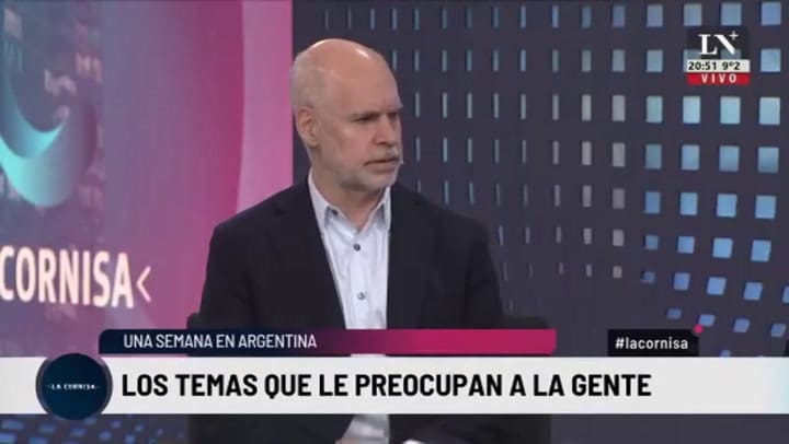 Horacio Rodríguez Larreta: 'Eliminaría el Ministerio de la mujer'