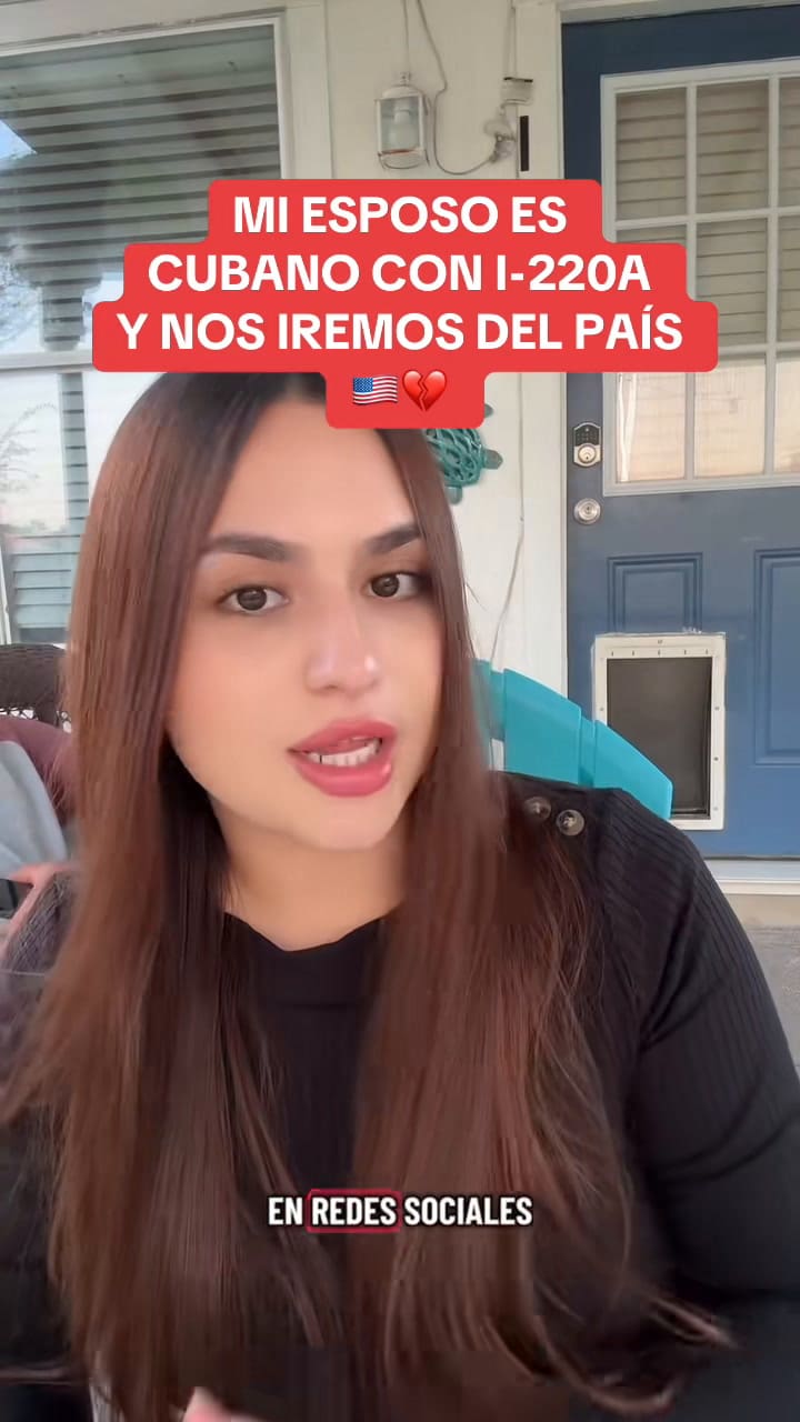 Una mexicana con ciudadanía estadounidense y su esposo cubano decidieron dejar atrás el sueño americano por una orden de deportación (TikTok: @sol_política)