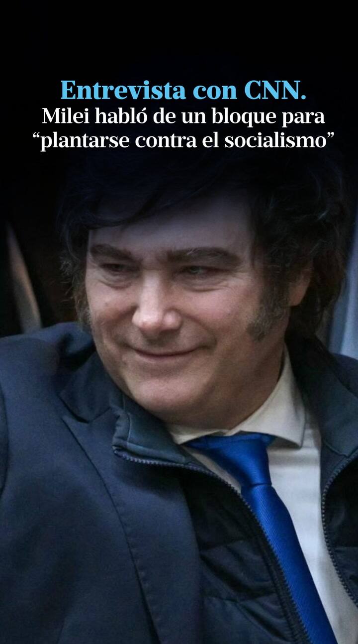 Milei dijo que está en construcción un bloque regional para “plantarse frente al socialismo”