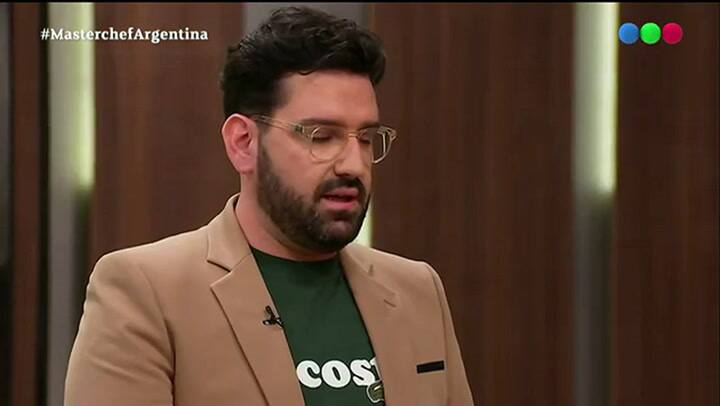 Alex Caniggia fue eliminado de MasterChef Argentina 2021 - Fuente: Telefe