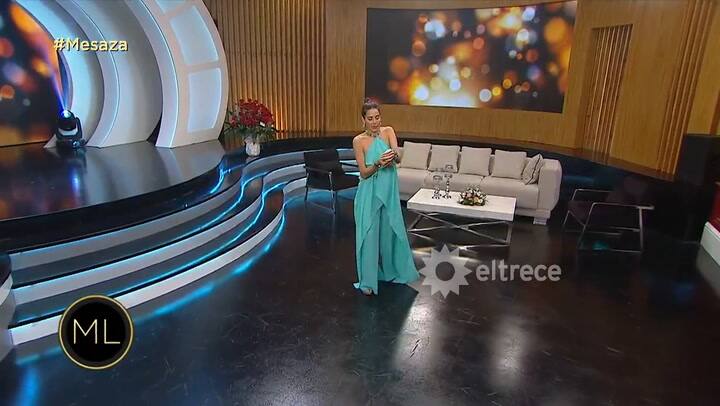 Juana Viale lució un despampanante look de Gino Bogani