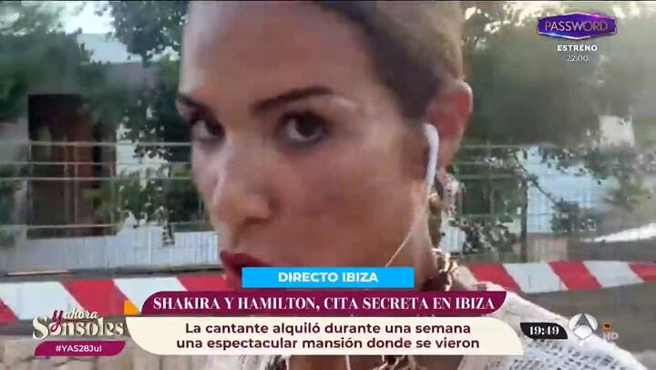 Nuevos datos sobre Shakira y Lewis Hamilton (TW @YAhoraSonsoles)