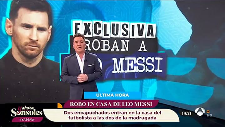 Lionel Messi sufrió un intento de robo en su casa en Barcelona