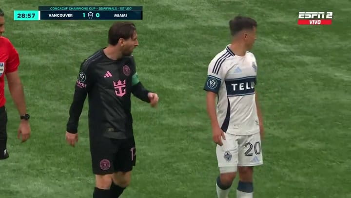 El fuerte cruce de Messi con Cubas