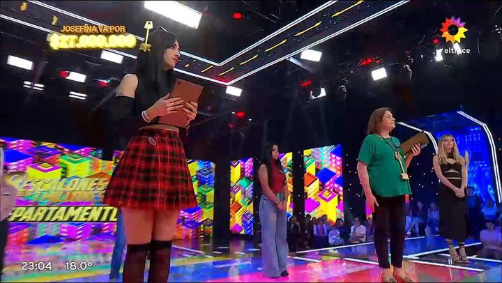 La pregunta con la que Josefina perdio en Los 8 escalones