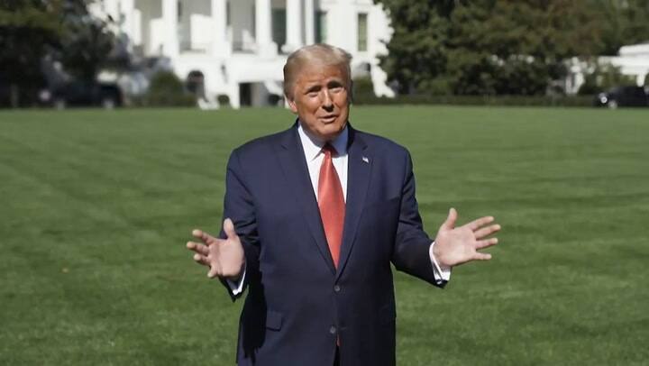 Donald Trump se recupera de covid-19 y está reanudando sus actividades de campaña - Fuente: AFP