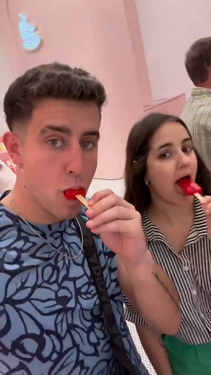 Nacho de viaje mostró el interior del Museo del Helado en Nueva York