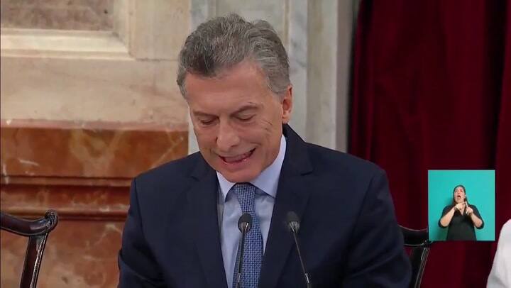 El furcio de Macri cuando hablaba de narcotráfico
