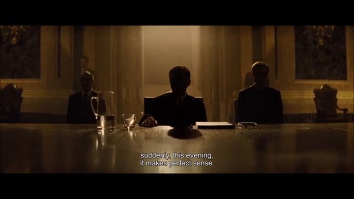 La escena de la película Spectre (2015) con un Jaguar C-x75