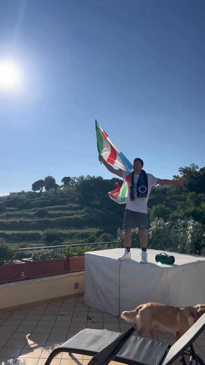 El emotivo video de Giovanni Simeone y Giulia Coppini donde anunciaron la llegada de su primer hijo