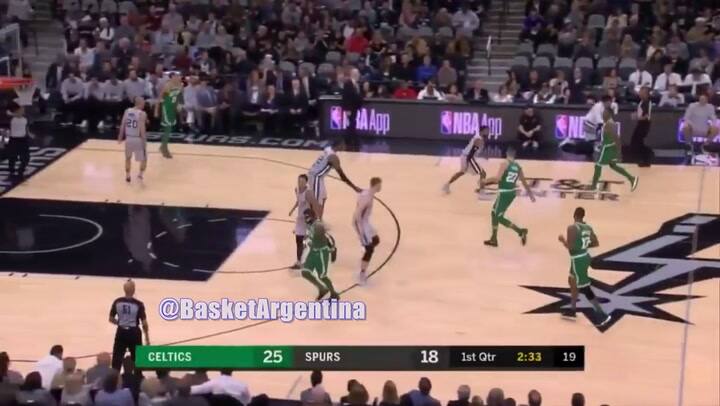 El cierre ganador ante Boston Celtics