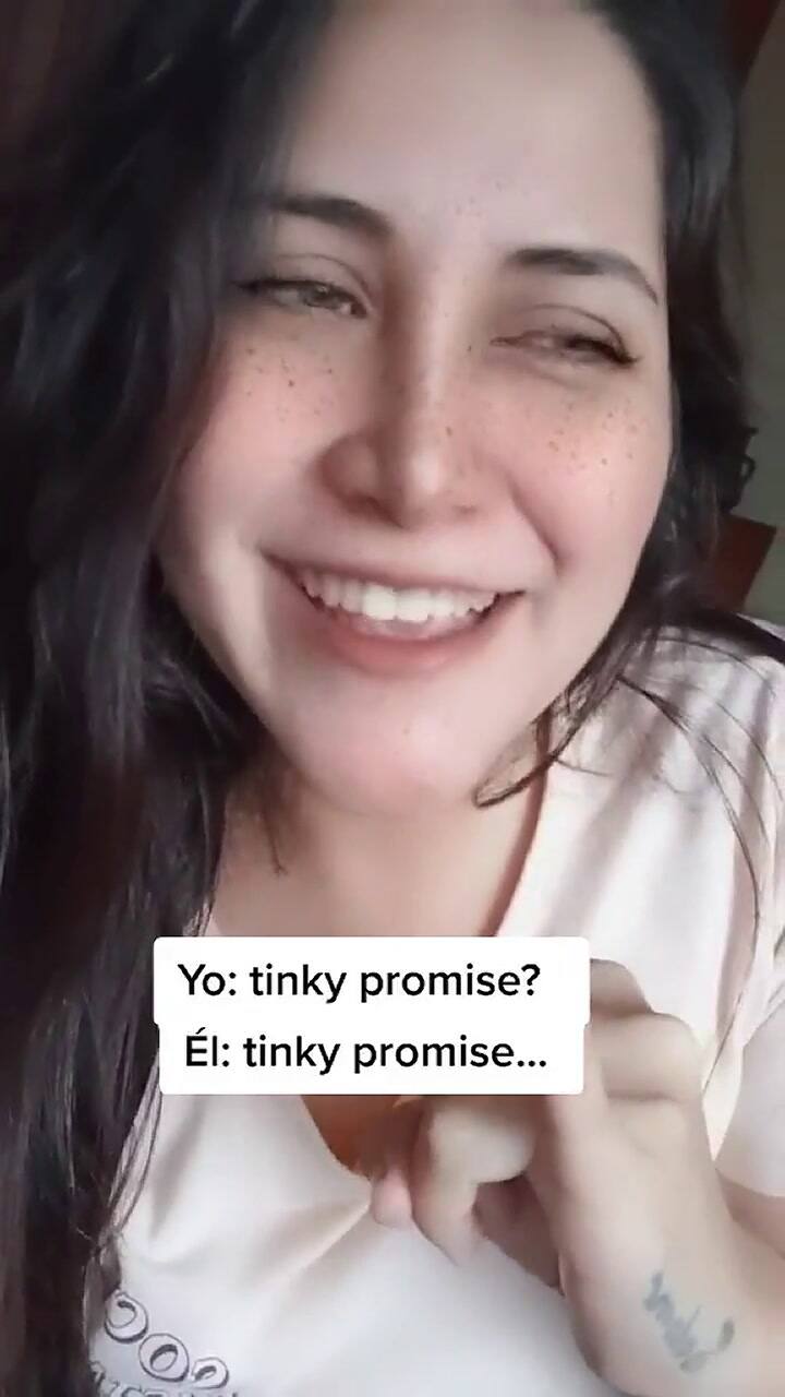 Una tiktoker y su mejor amigo cumplieron su promesa diez años después