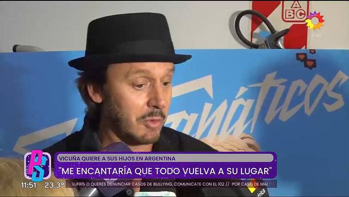 Benjamín Vicuña hablo de Mauro Icardi y la China Suárez