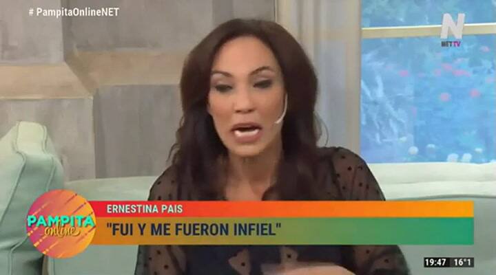 Pampita y su comentario picante sobre las mujeres que salen con hombres casados - Fuente: NET TV