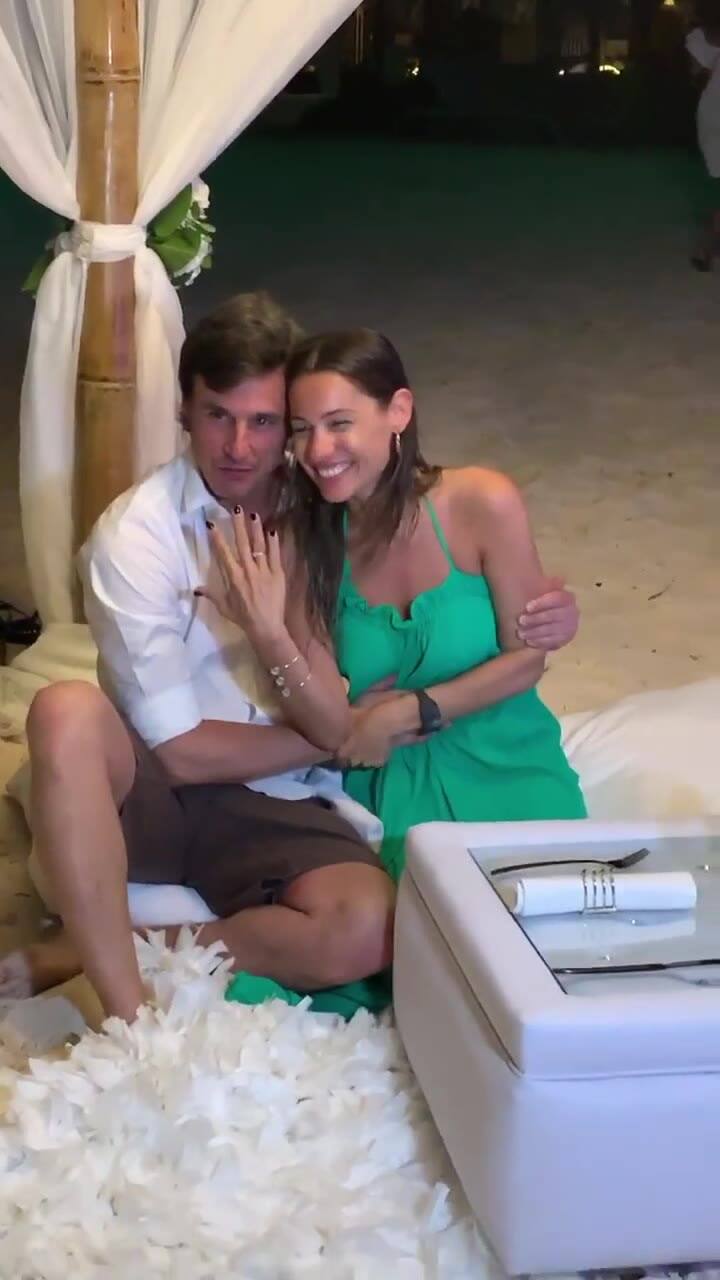 Así fue la propuesta de matrimonio de Roberto García Moritán para Pampita