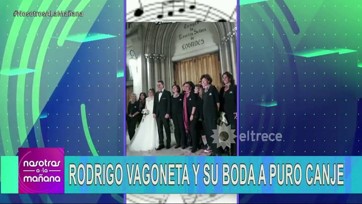 La canción de Rodrigo Vagoneta en agradecimiento el canje de su casamiento
