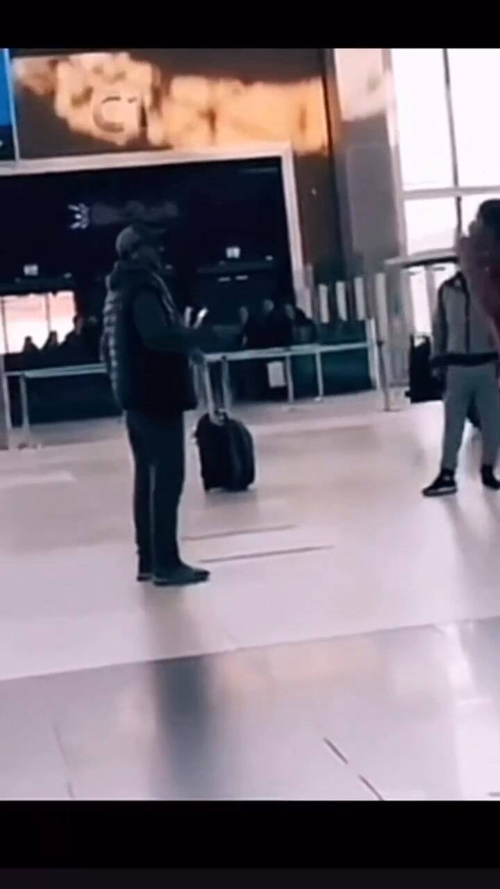 El hombre se reencontró con sus perros