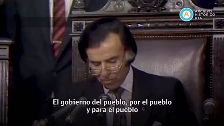 Necrológica de Carlos Saúl Menem