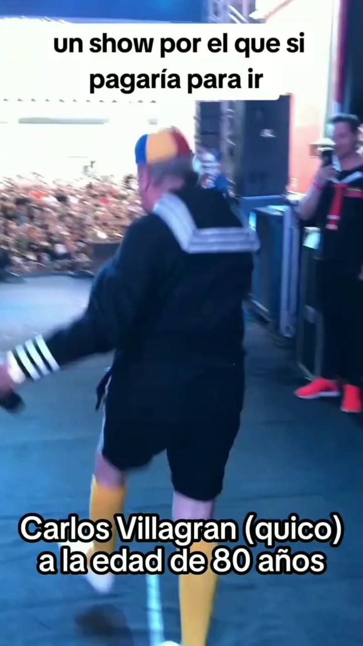 A los 80 años, reapareció “Kiko” del “Chavo” y asustó a los fanáticos: débil y tambaleando