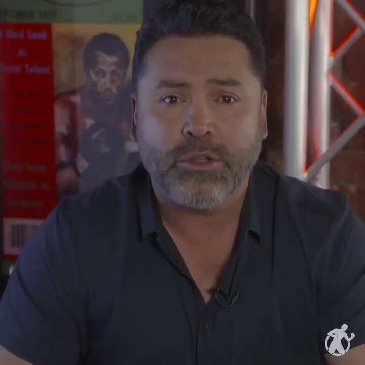 El mensaje de Oscar De La Hoya en Twitter - Fuente: Twitter