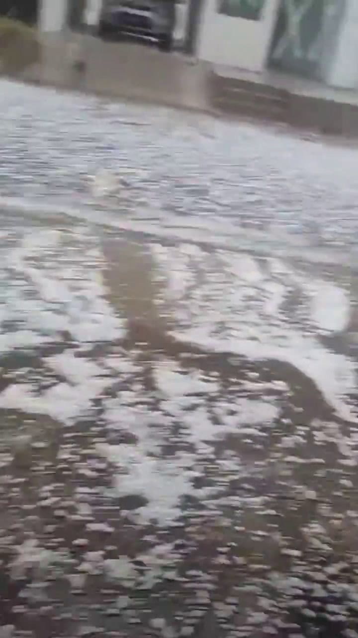 Las fuertes tormentas se vieron en la ciudad y la provincia de Buenos Aires