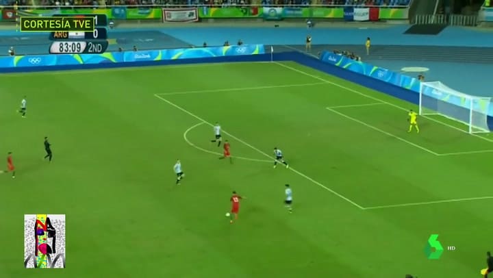 El fallo de Rulli en los Juegos Olímpicos