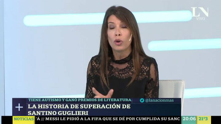 Santino Guglieri: le diagnosticaron autismo y gana premios de Literatura