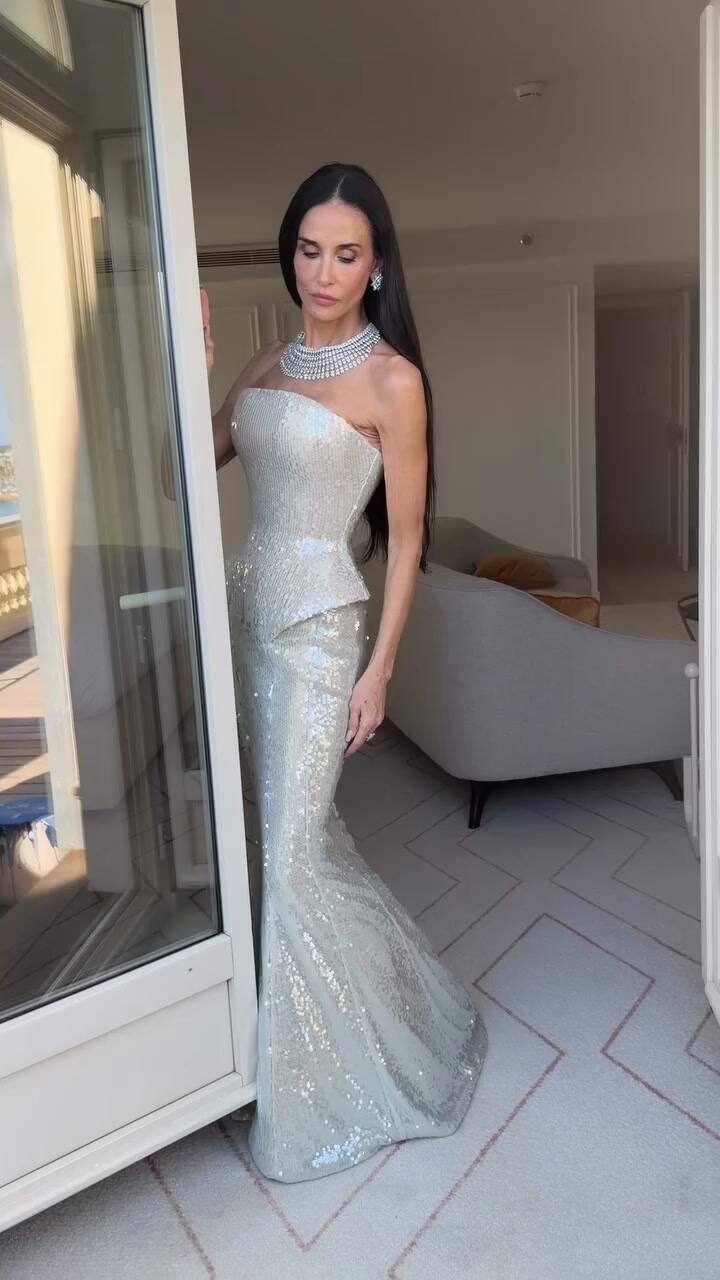 El primer look de Demi Moore en Cannes