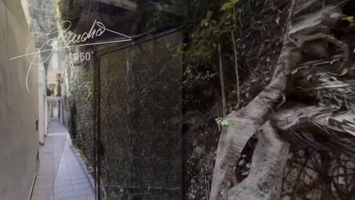 Cómo es el recorrido virtual por la casa de Sandro